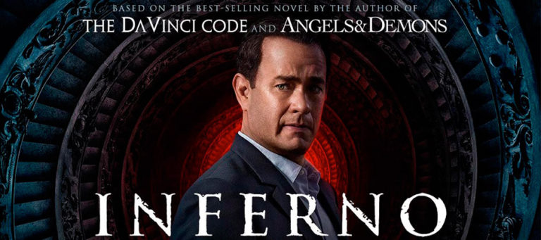 INFERNO. La tercera película basada en los libros de Dan Brown, con Tom Hanks y la ganadora  del Oscar, Felicity Jones.