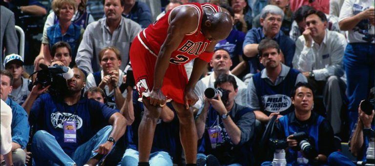 20 AÑOS DE AQUEL“FLU GAME” de Michael Jordan.