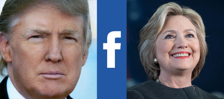 La campaña presidencial en EEUU y Facebook