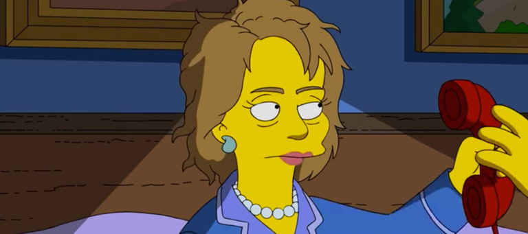Los Simpsons se burlan de Trump y apoyan a Clinton