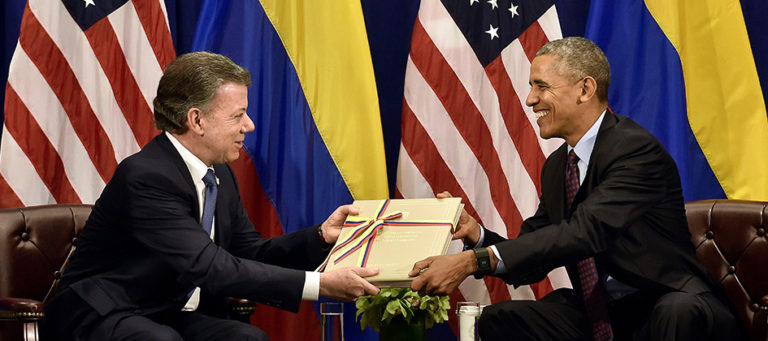 Santos declara terminada la guerra en Colombia