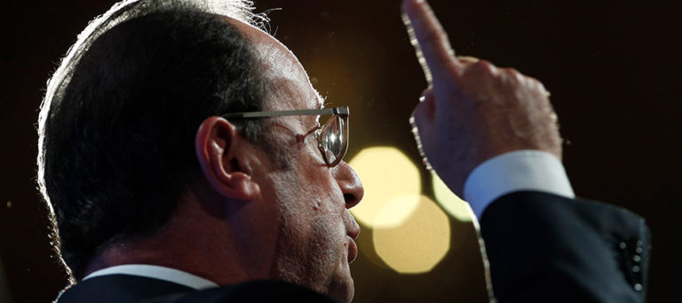 Hollande se revela como el salvador del antiterrorismo en Francia