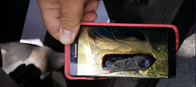 Samsung da por muerto su celular Galaxy Note 7