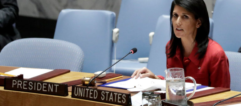 Estados Unidos alerta a la ONU sobre la amenaza que puede convertirse Venezuela.