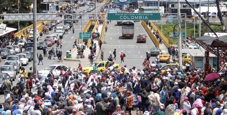 La Miseria que enfrentan los migrantes venezolanos en las fronteras.