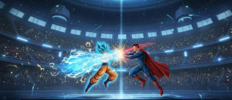 Goku vs Superman: quién gana. El debate definitivo desenterrado