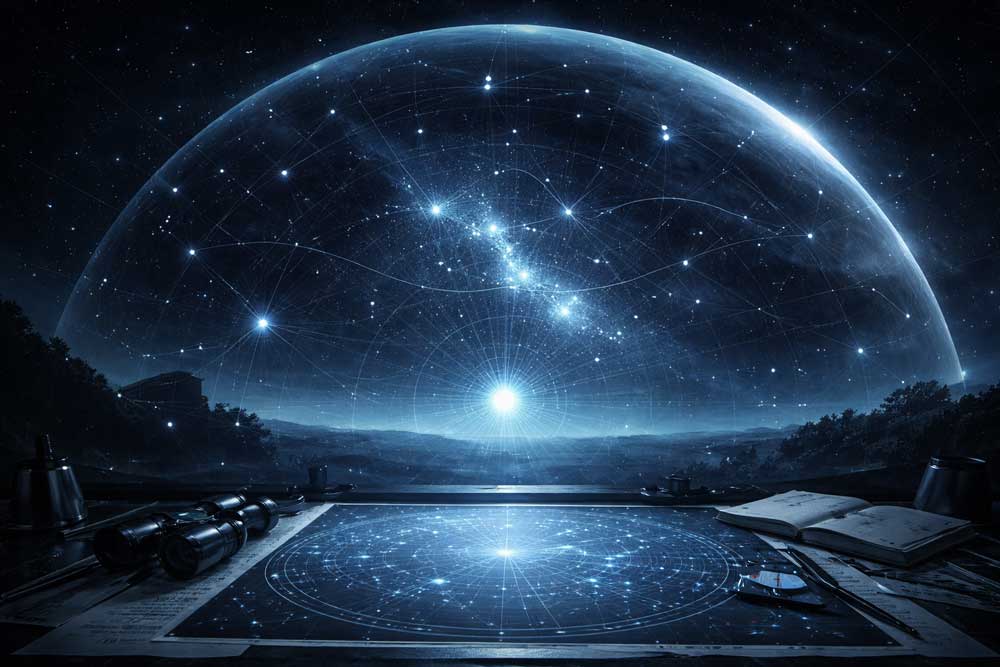 Cómo se crea un mapa del cielo