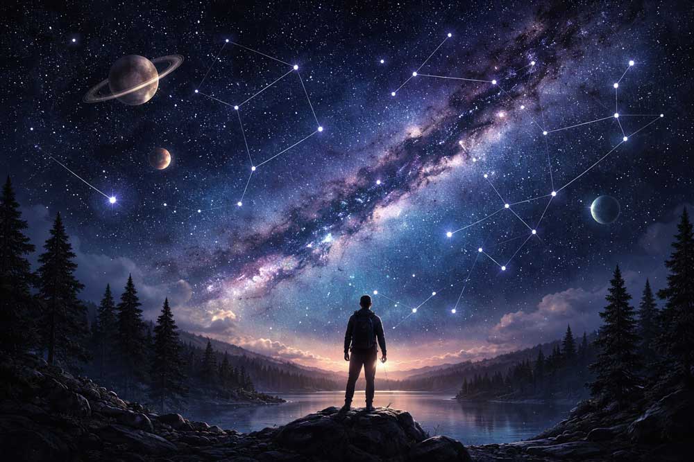 Cómo interpretar el cielo nocturno: guía fácil para principiantes